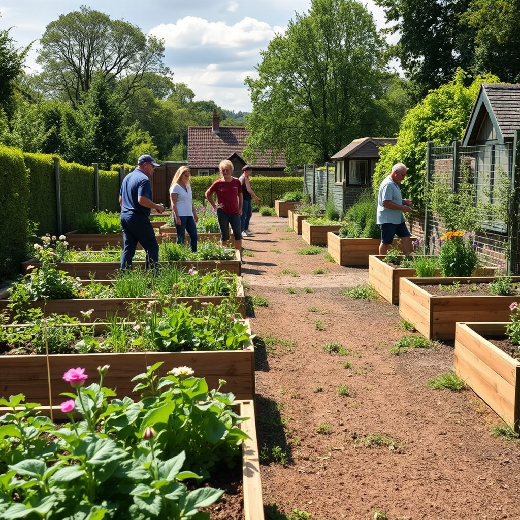 West Lockinge community garden celebrates special anniversary